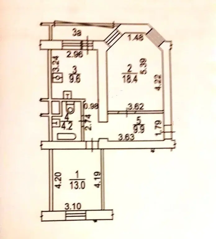 Продаю двухкомнатную квартиру 55.1м Красноармейская ул., 10К2, Москва, ... - Фото 19