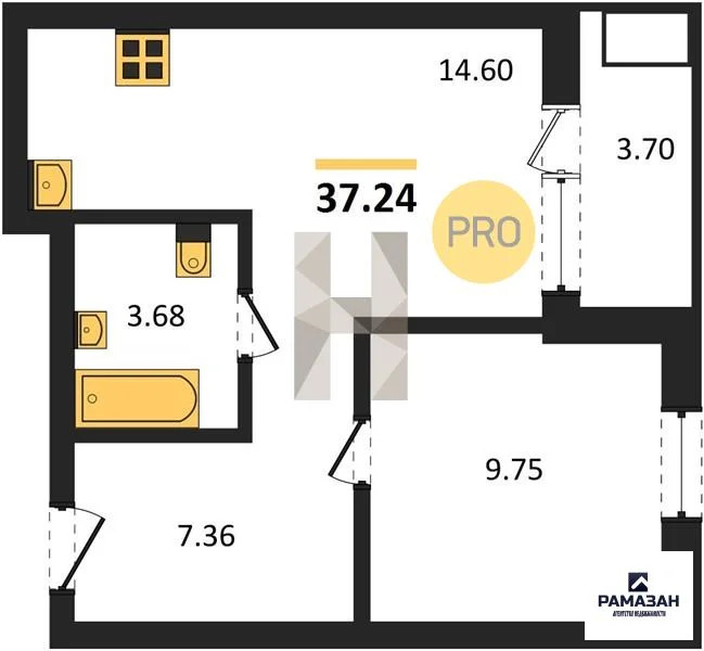 Продажа квартиры в новостройке, Казань, м. Горки, ул. Патриса Лумумбы - Фото 1