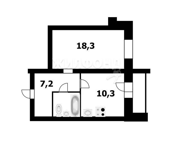 Продажа квартиры, Новосибирск, Адриена Лежена - Фото 16