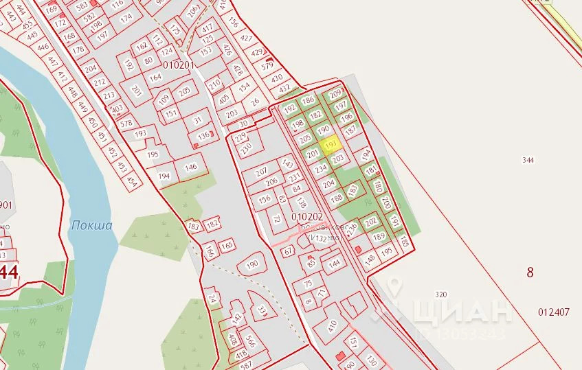 Кадастровая карта костромская