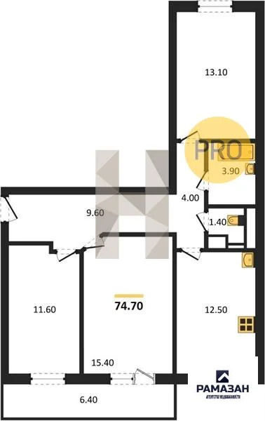Продажа квартиры в новостройке, Набережные Челны, Авангардная ул. - Фото 1