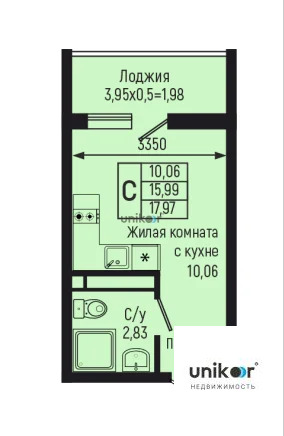 Продажа квартиры, Небуг, Туапсинский район - Фото 1