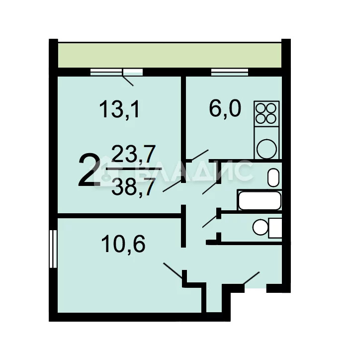 Москва, Касимовская улица, д.3, 2-комнатная квартира на продажу - Фото 25