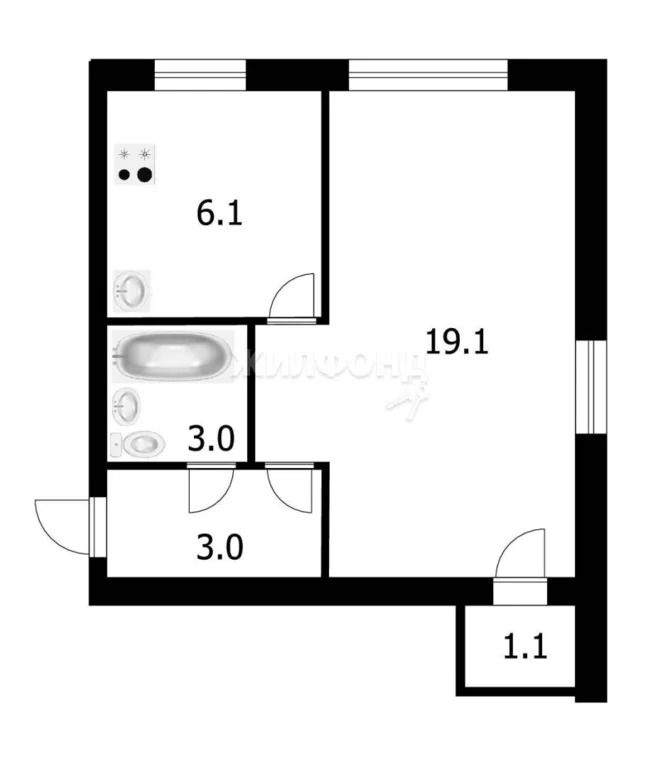 Продажа квартиры, Новосибирск, ул. Богдана Хмельницкого - Фото 11