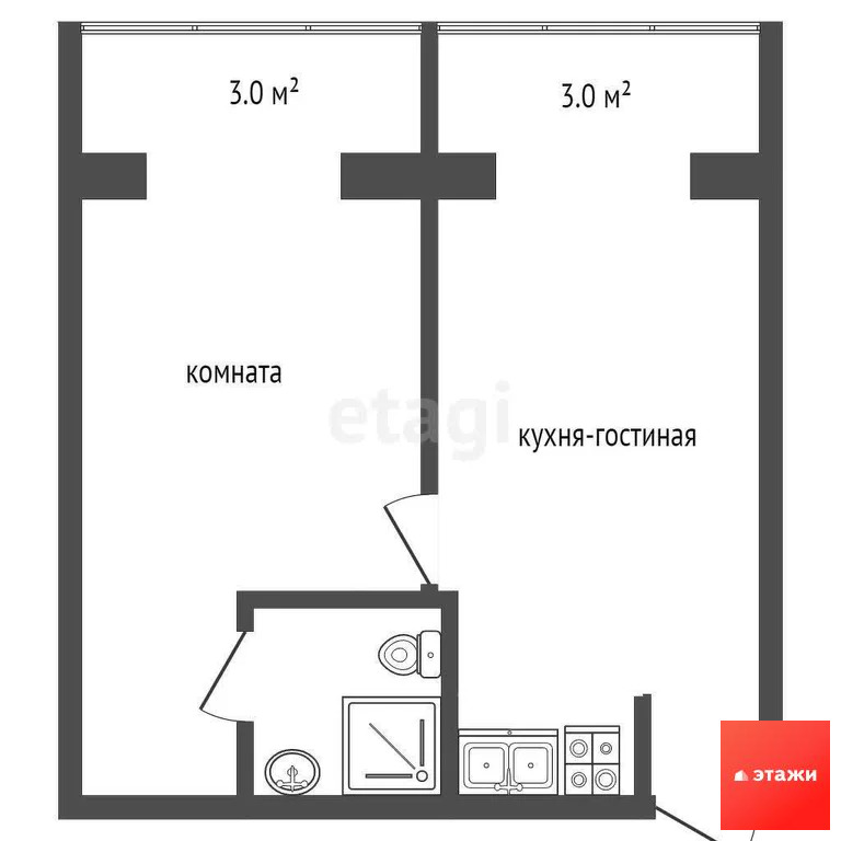 Продажа квартиры, Новофедоровка, Сакский район, ул. Марченко - Фото 9