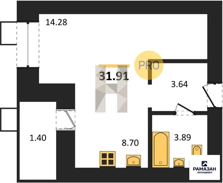 Продажа квартиры в новостройке, Нижнекамск, Нижнекамский район, ... - Фото 1