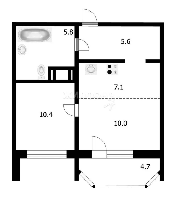 Продажа квартиры, Новосибирск, ул. Рябиновая - Фото 12