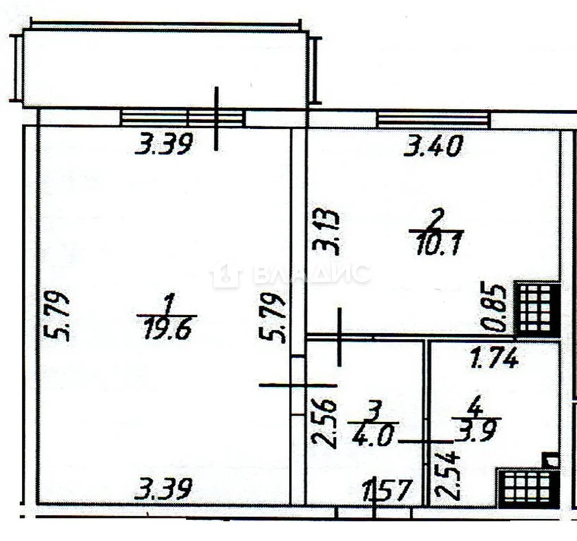 Санкт-Петербург, Южное шоссе, д.47к3, 1-комнатная квартира на продажу - Фото 4