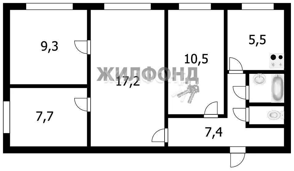 Продажа квартиры, Новосибирск, ул. Никитина - Фото 11