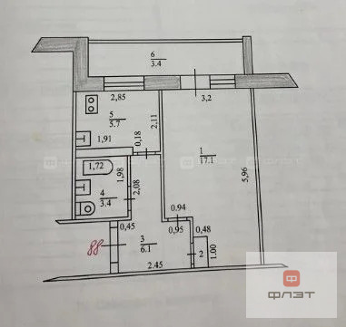 Продажа квартиры, Казань, ул. Липатова - Фото 5