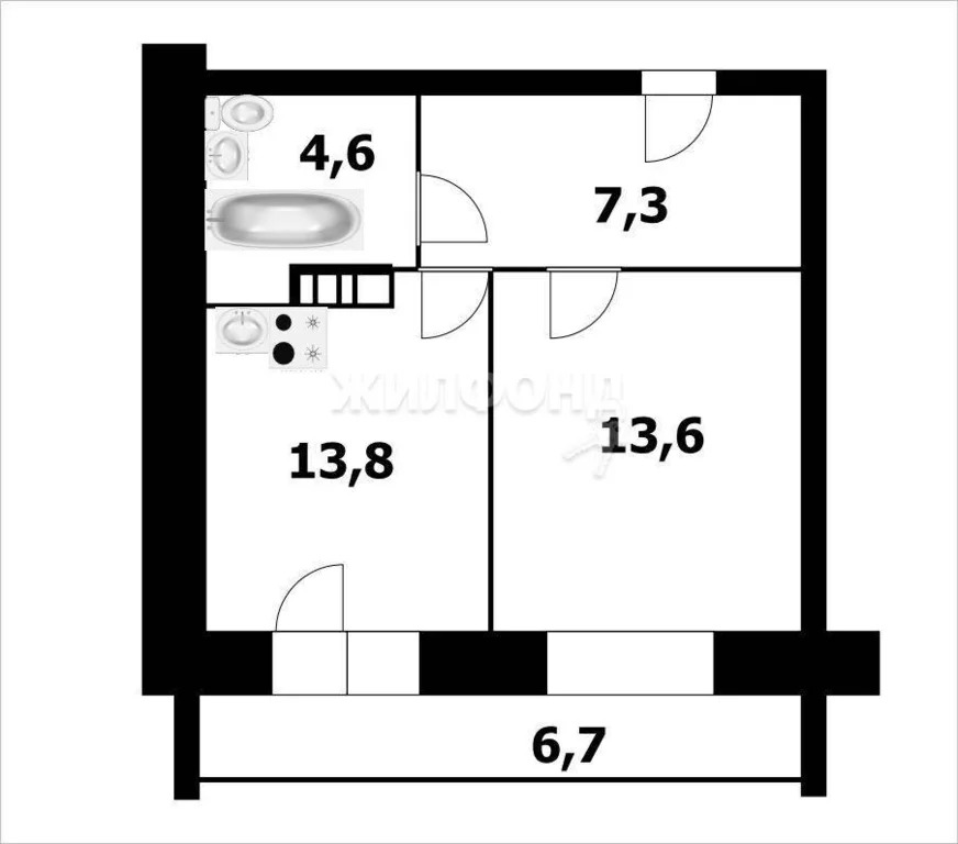 Продажа квартиры, Новосибирск, ул. Бронная - Фото 4