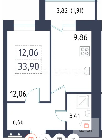 Продажа квартиры, Высокая Гора, Высокогорский район, ул. Комаровка - Фото 14