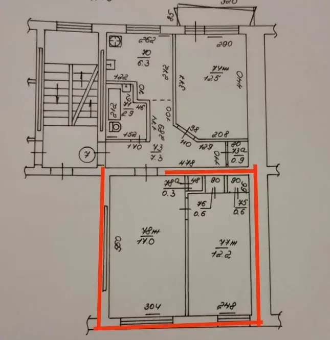 Продам две комнаты в 3-комнатной квартире - Фото 0