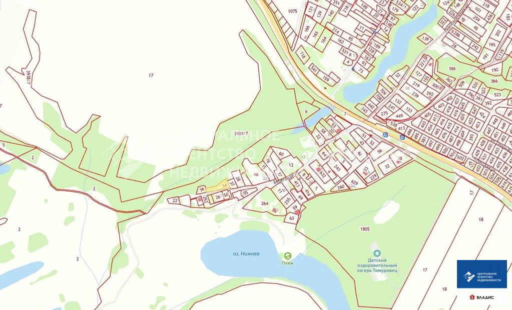 Продажа участка, Семкино, Рязанский район, Береговая улица - Фото 3