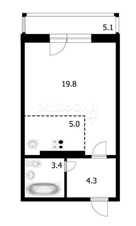 Продажа квартиры, Новосибирск, Татьяны Снежиной - Фото 4