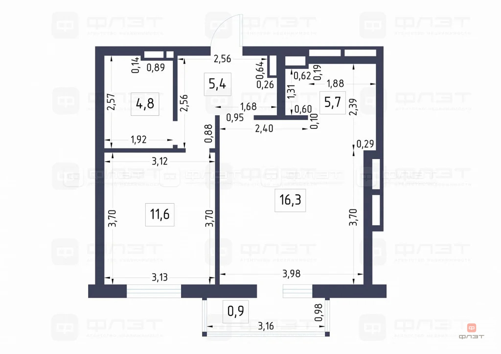 Продажа квартиры, Казань, ул. Архитектора Гайнутдинова - Фото 28