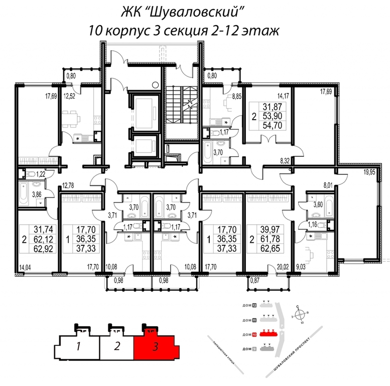 Санкт петербург жк шуваловский карта