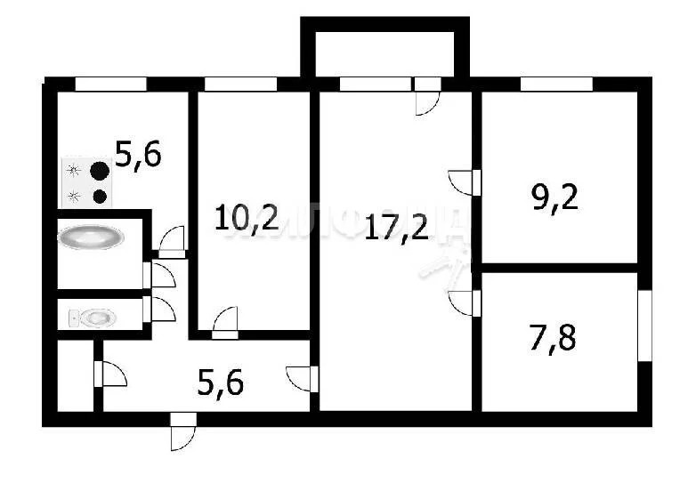 Продажа квартиры, Новосибирск, ул. Кошурникова - Фото 7