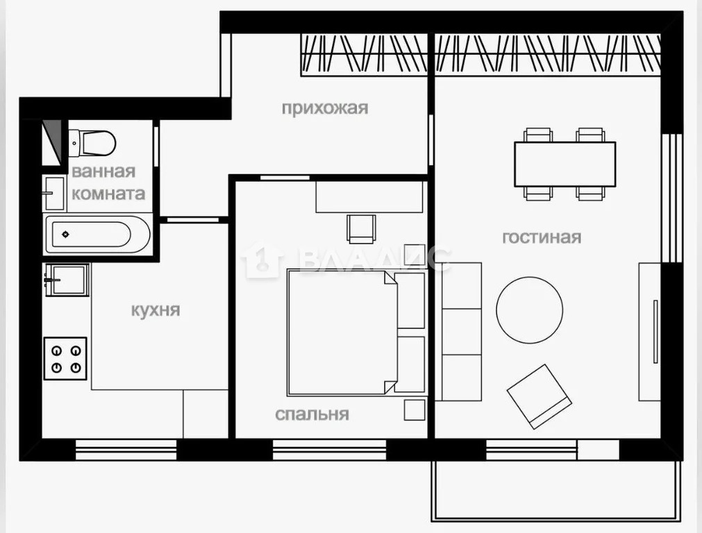 Москва, Профсоюзная улица, д.110к4, 2-комнатная квартира на продажу - Фото 36