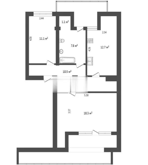 Продажа квартиры, Севастополь, ул. Тульская - Фото 21