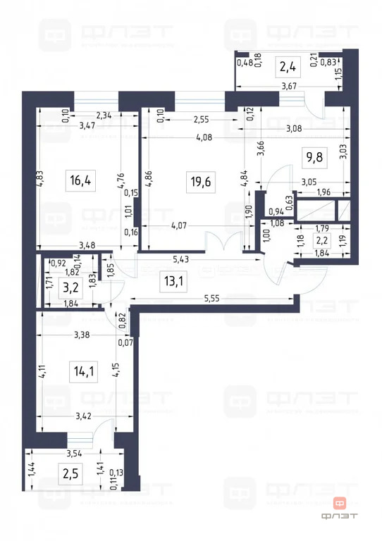 Продажа квартиры, Казань, Победы пр-кт. - Фото 41