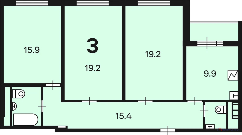 Продажа квартиры, Кварцевая улица - Фото 7