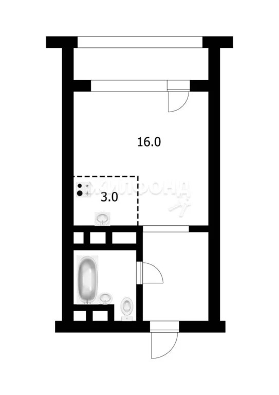 Продажа квартиры, Новосибирск, ул. Бориса Богаткова - Фото 25