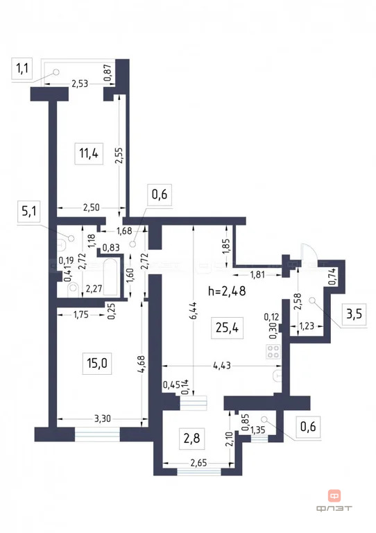 Продажа квартиры, Казань, Фатыха Амирхана пр-кт. - Фото 0