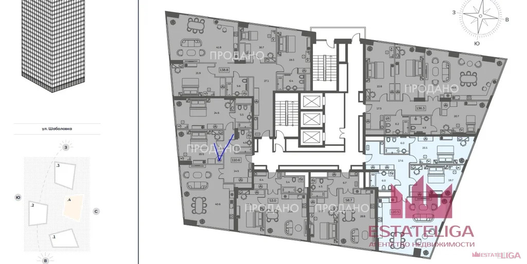 Продажа квартиры, ул. Мытная - Фото 1
