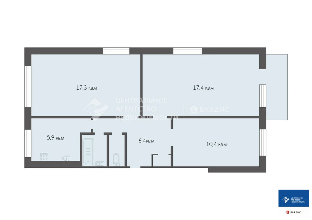 Продажа квартиры, Рязань, ул. Станкозаводская - Фото 19