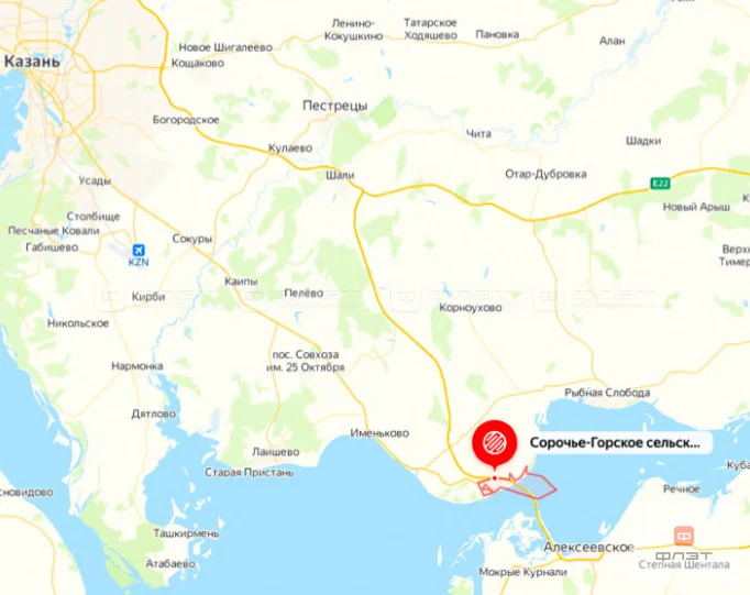 Продажа участка, Большая Елга, Рыбно-Слободский район - Фото 2