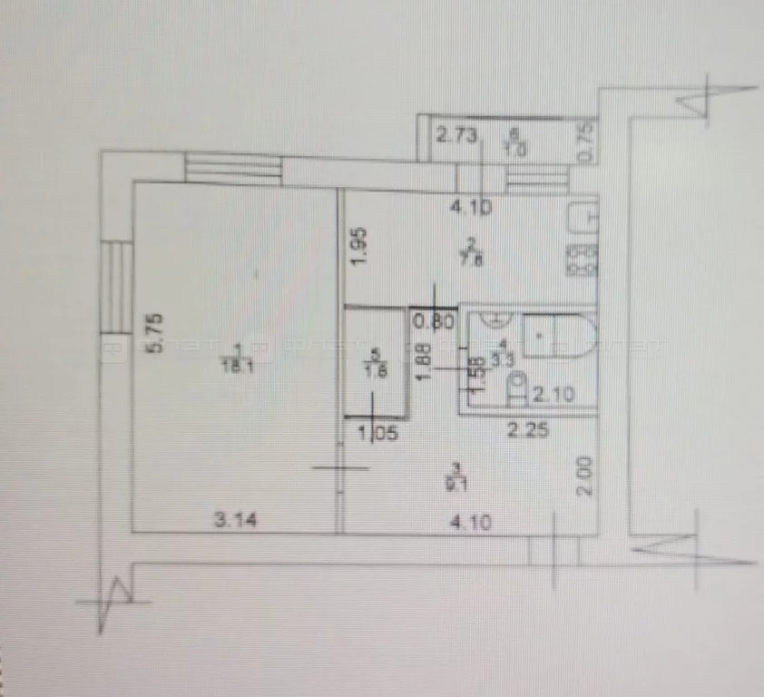 Продажа квартиры, Пестрецы, Пестречинский район, ул. Осиновская - Фото 13