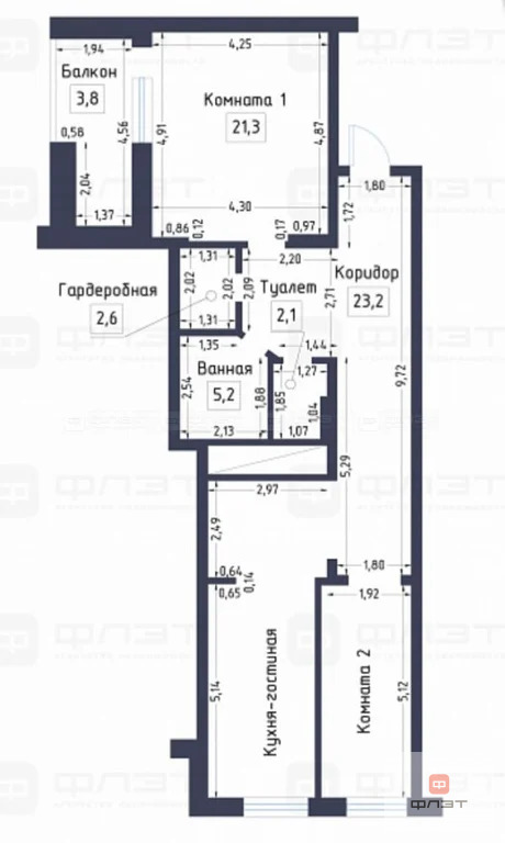 Продажа квартиры, Казань, ул. Достоевского - Фото 32