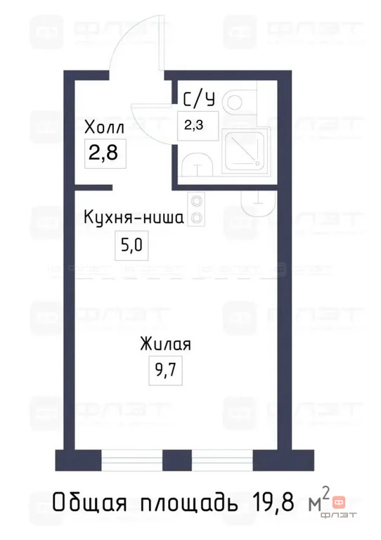 Продажа квартиры в новостройке, Казань, ул. Марата Юсупова - Фото 4
