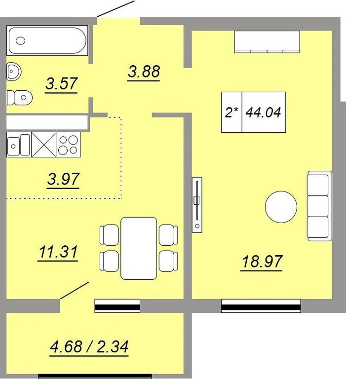 Продажа квартиры, Оренбург, ул. Юркина - Фото 11