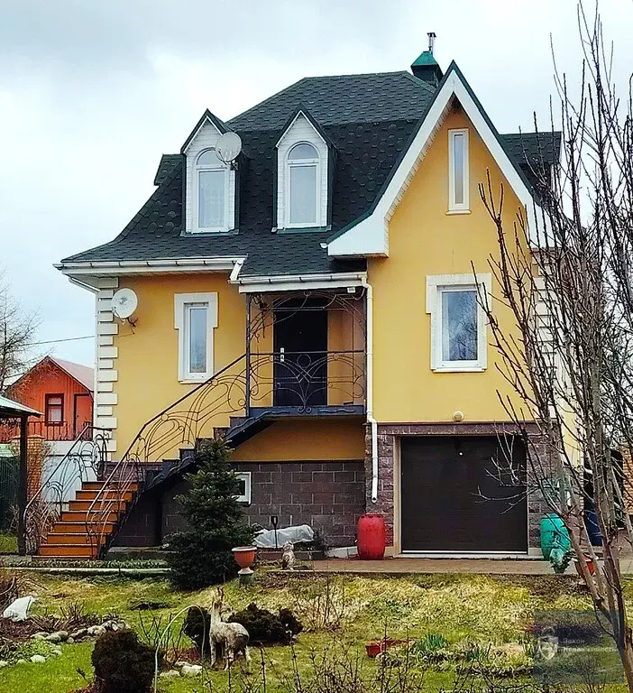Современный жилой дом в деревне Спасс-Косицы. 12 сот. ИЖС. - Фото 1