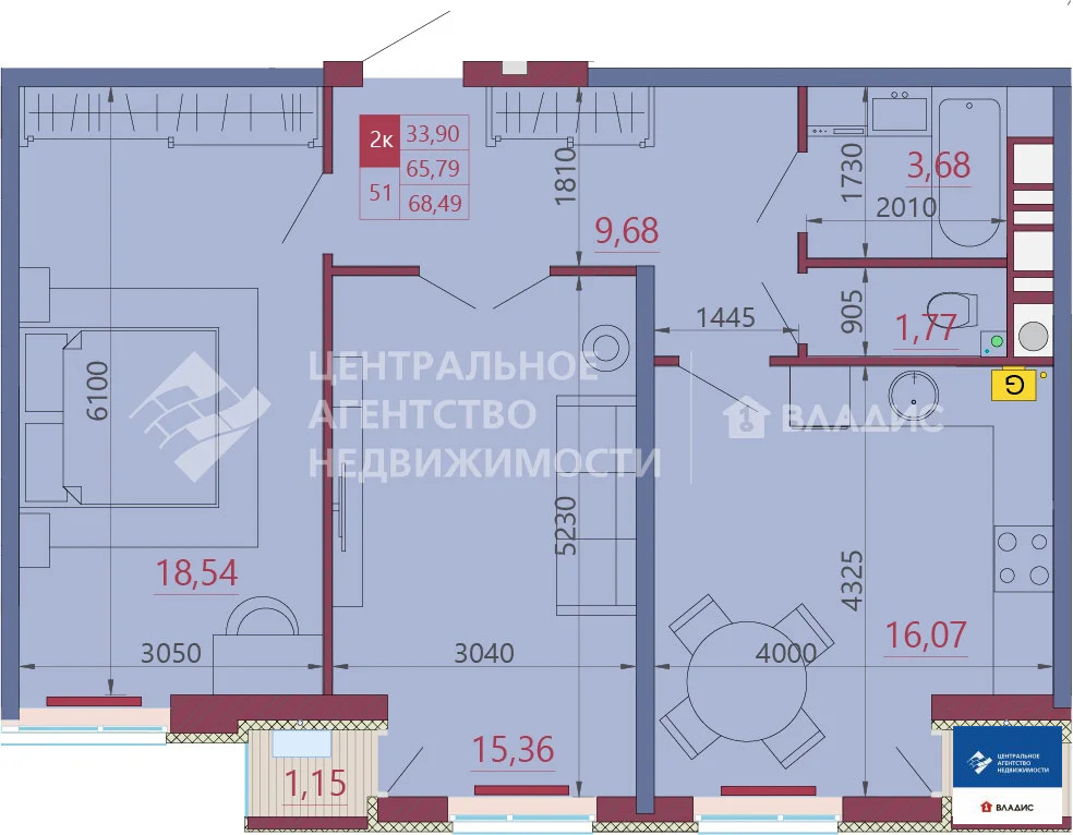Продажа квартиры, Рязань, ул. Ветеринарная - Фото 17