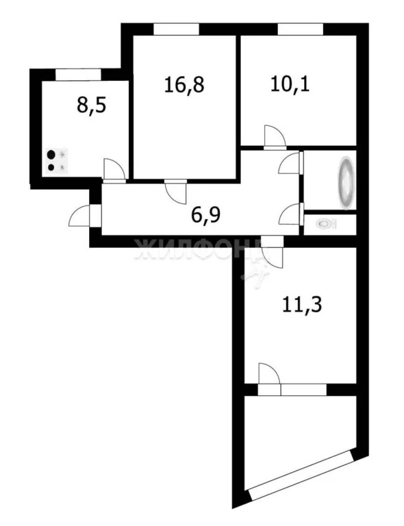 Продажа квартиры, Новосибирск, ул. Рассветная - Фото 0