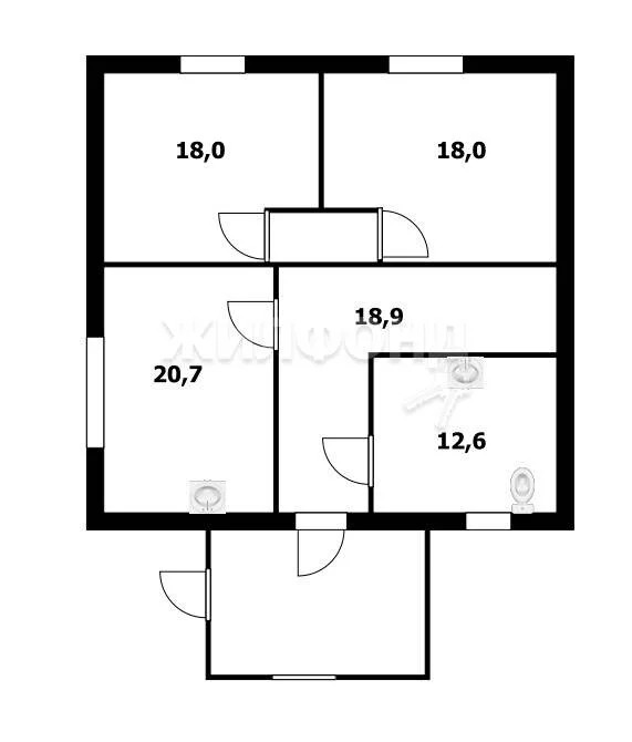 Продажа дома, Каменка, Новосибирский район, ул. Новокаменская - Фото 42