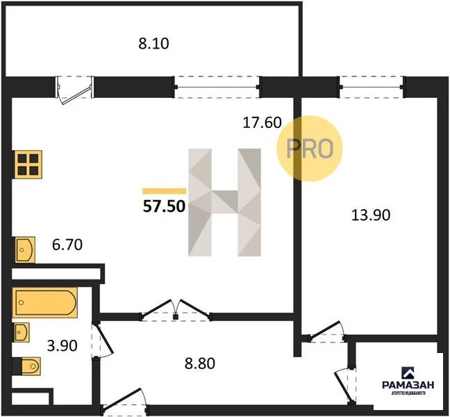 Продажа квартиры в новостройке, Нижнекамск, Нижнекамский район, ... - Фото 1