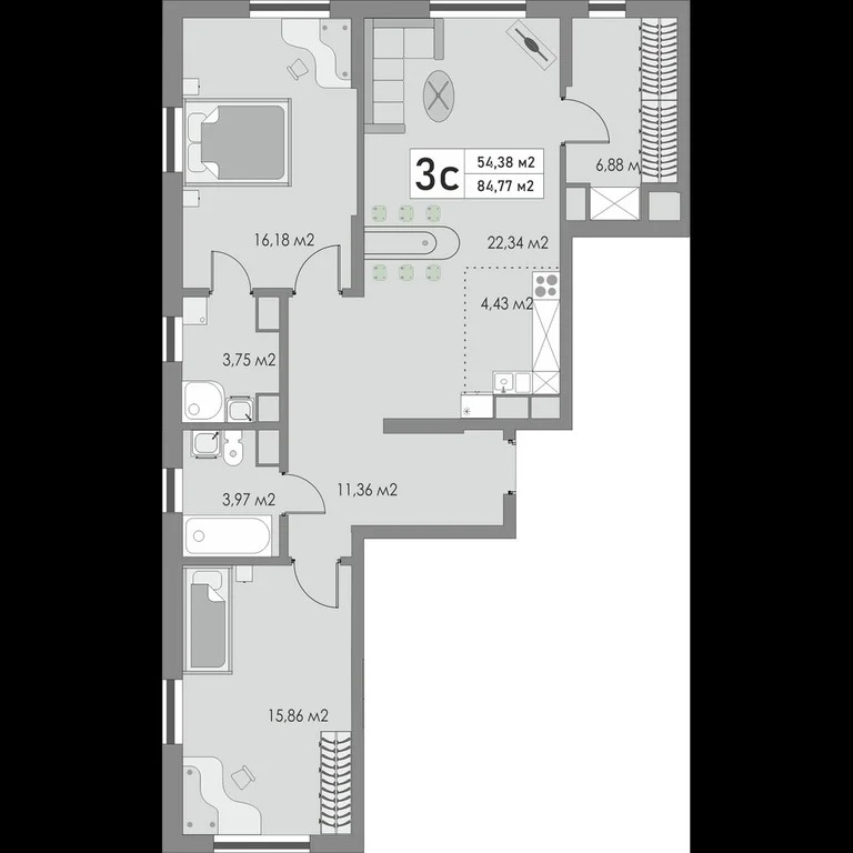 Продажа квартиры, Оренбург, ул. Яицкая - Фото 9