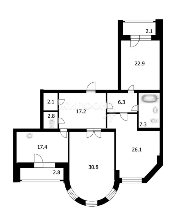 Продажа квартиры, Колывань, Колыванский район, Соловьёва - Фото 15