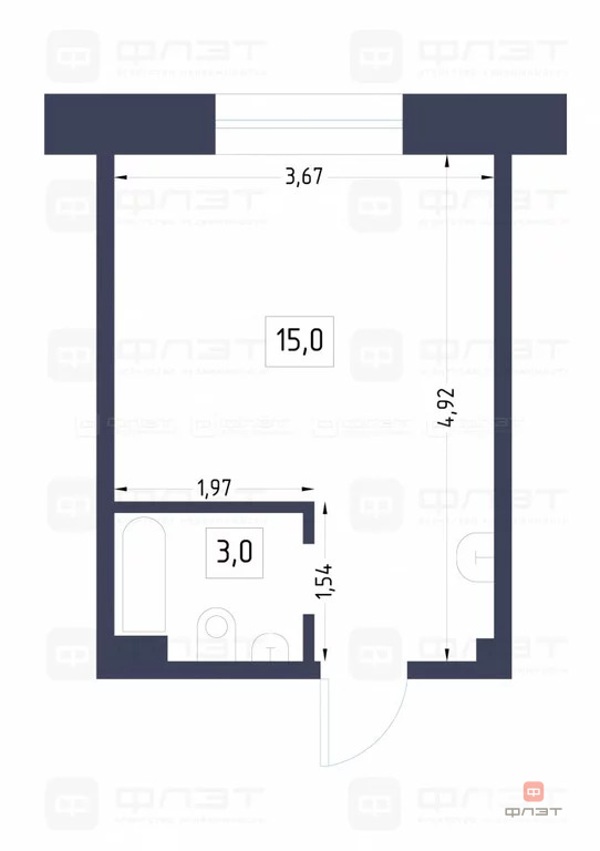 Продажа квартиры, Казань, ул. Академика Арбузова - Фото 7