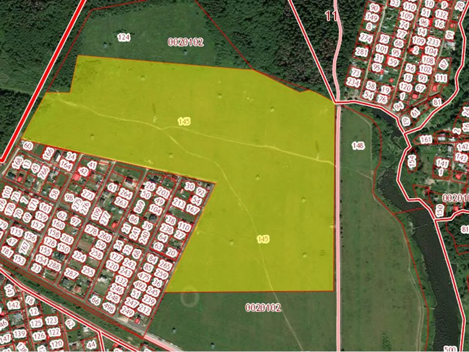 Кадастровая карта нефедьево красногорский