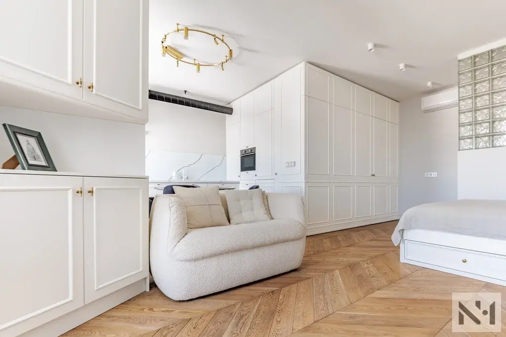 видовая 1-комнатная квартира у Невы - Фото 4