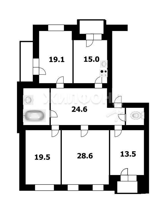 Продажа квартиры, Новосибирск, ул. Толстого - Фото 18