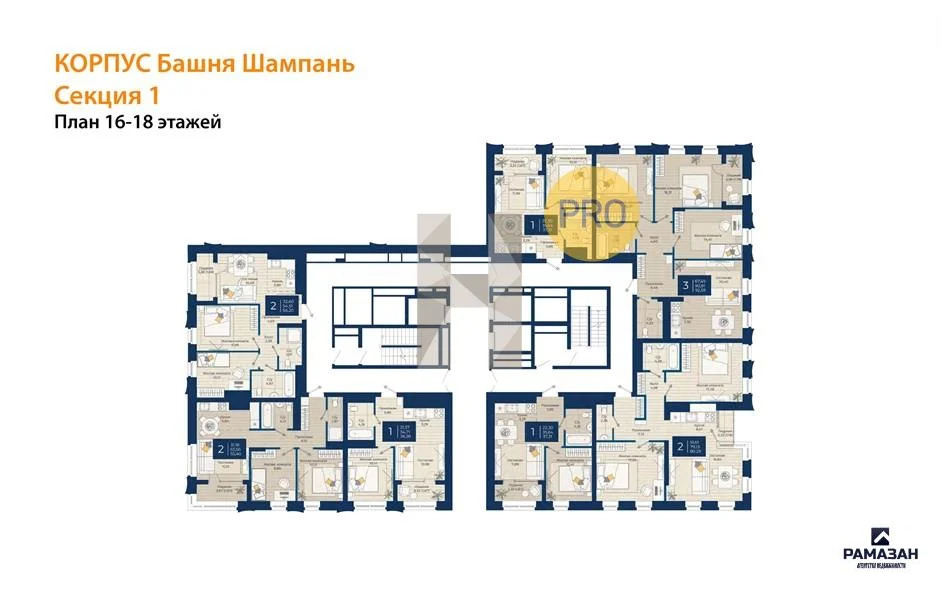Продажа квартиры в новостройке, Казань, м. Суконная слобода, ул. ... - Фото 8