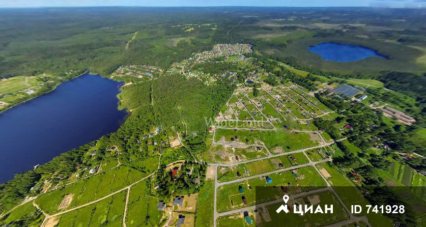 Поселок ольшаники карта
