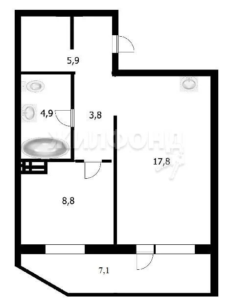 Продажа квартиры, Новосибирск, ул. Герцена - Фото 22