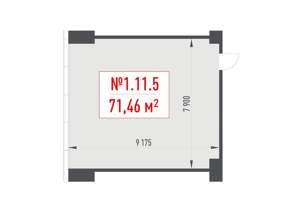 Продажа офиса 71.46 м2 - Фото 3